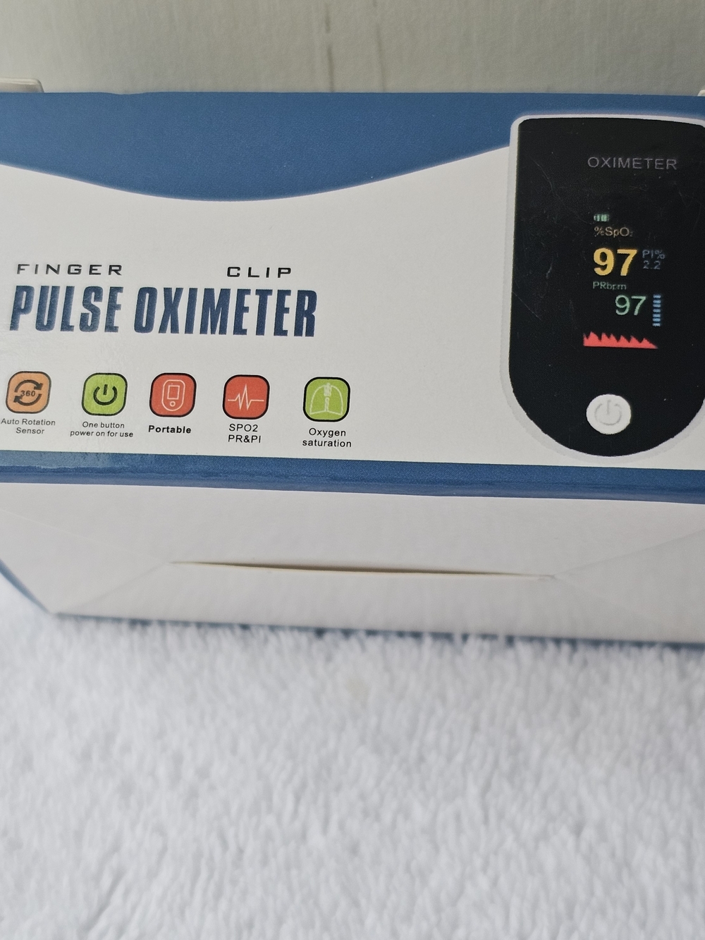Pulse Oximeter Finger Clip - Pink